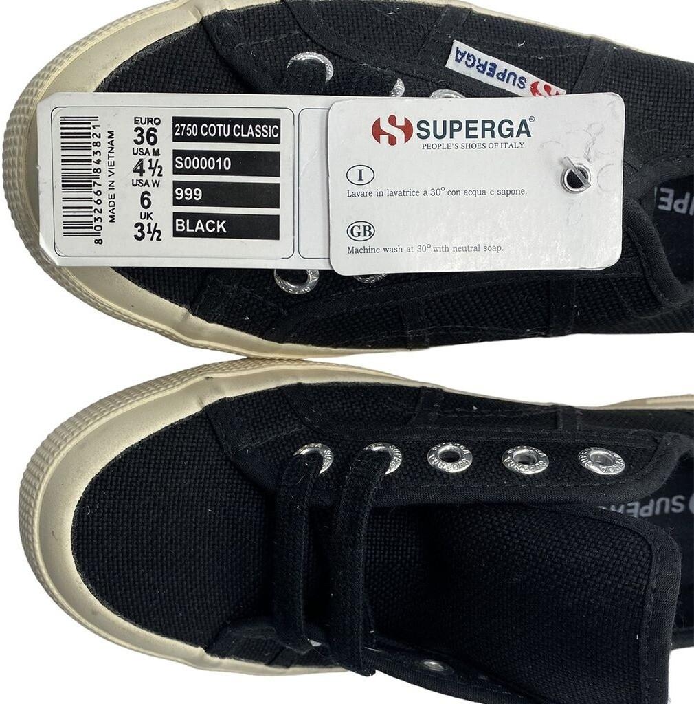 Кроссовки Superga 2750 Classic black/white