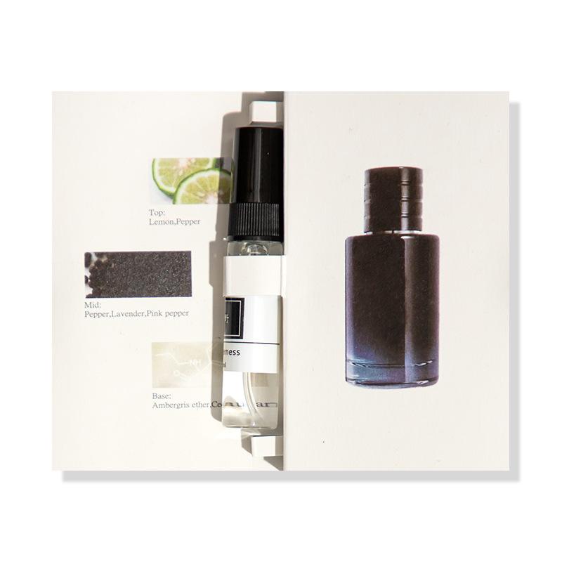 Niche Version Perfume Sample Men and Women Haute Couture Replica Card Test Tube Durable Trial Pack