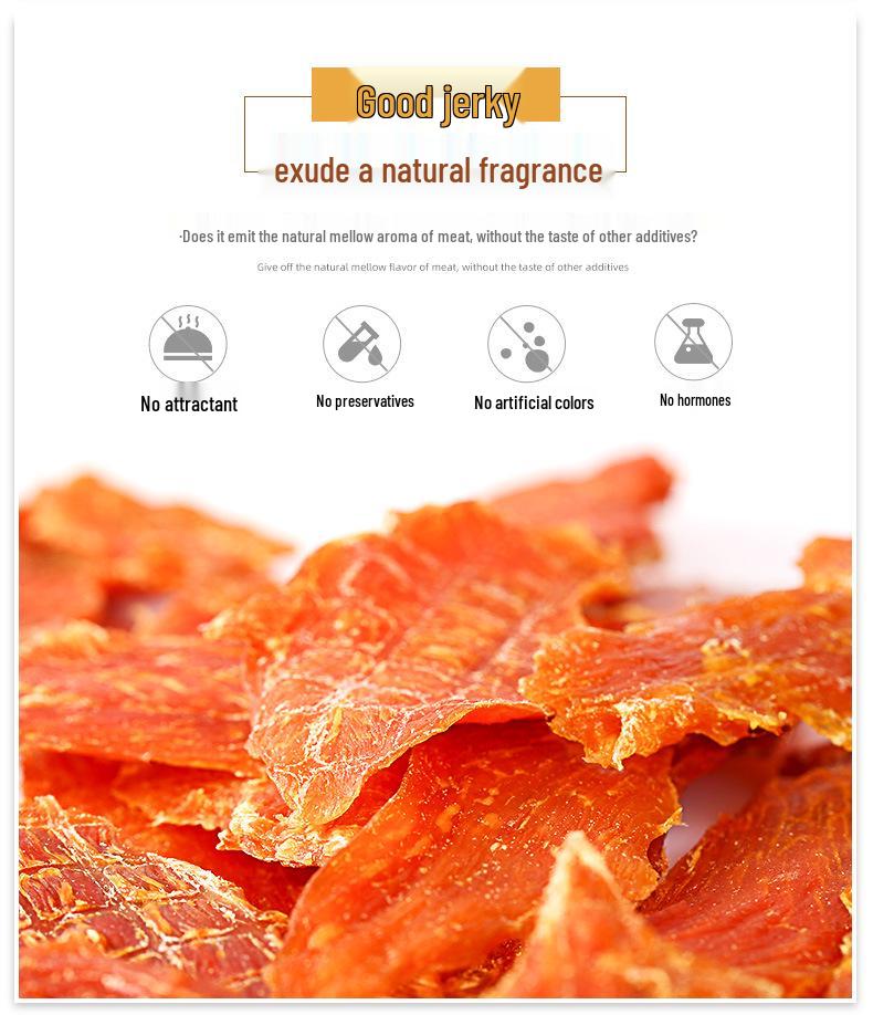 Myfoodie Chicken Jerky Dog Treats for Large & Small Breeds