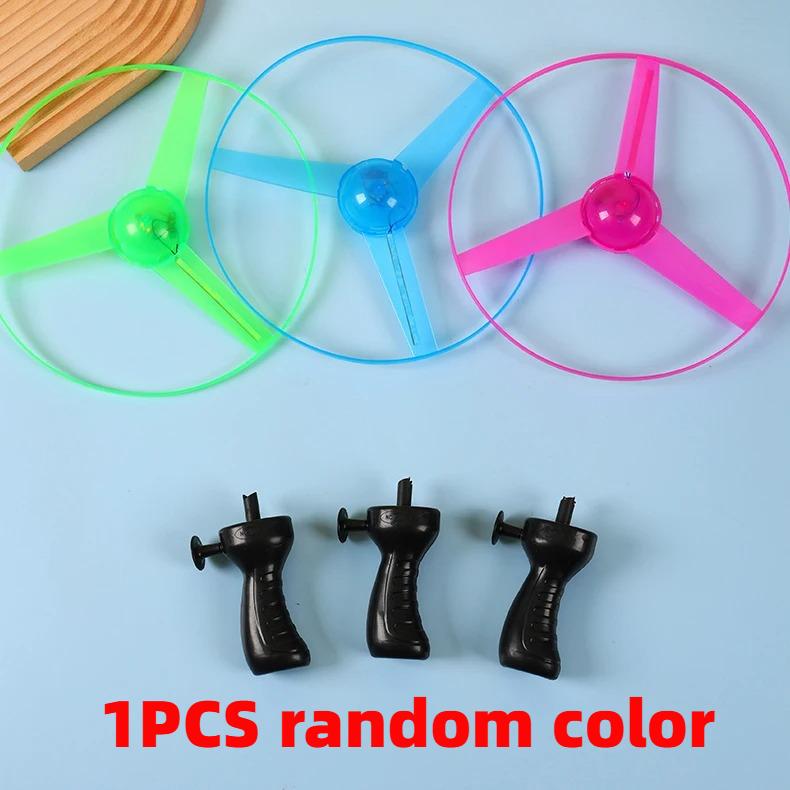 Luminous Cable Frisbee Light Flashing Cable Frisbee Summer Street Stall Park Flying Fairy Toy