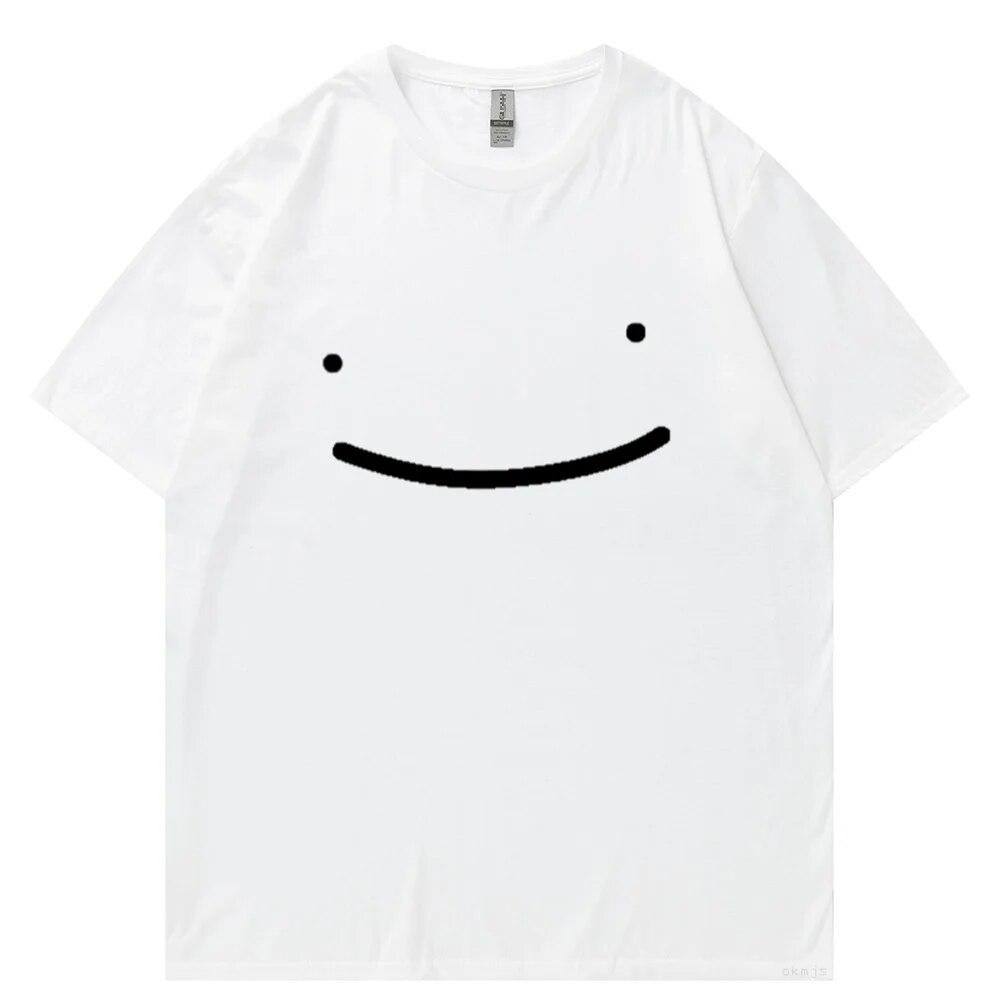 Dream Merch Trička Unisex WoUnisex Trička Harajuku s krátkým rukávem Street Ležérní Móda Oversized oblečení Top Trička s krátkým rukávem