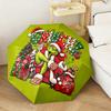 Weihnachts-Komödie Der Grinch stiehlt Weihnachten Regenschirm Haushaltsgegenstand Schmiedeeisen Achtbeiniger Multifunktionaler Reise-Camping-Regenschirm 13