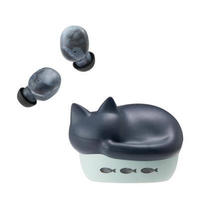 Radius HP-C28BT True Wireless Earphones NEKO True Wireless Earphones, Bluetooth Compatible, Fully Wireless, Left and Right Separated Earbuds, AAC,