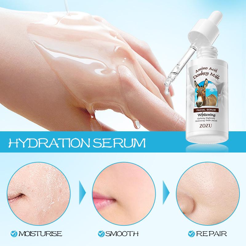 Donkey Milk Whitening Essence Moisturizing Moisturizing And Brightening Essence