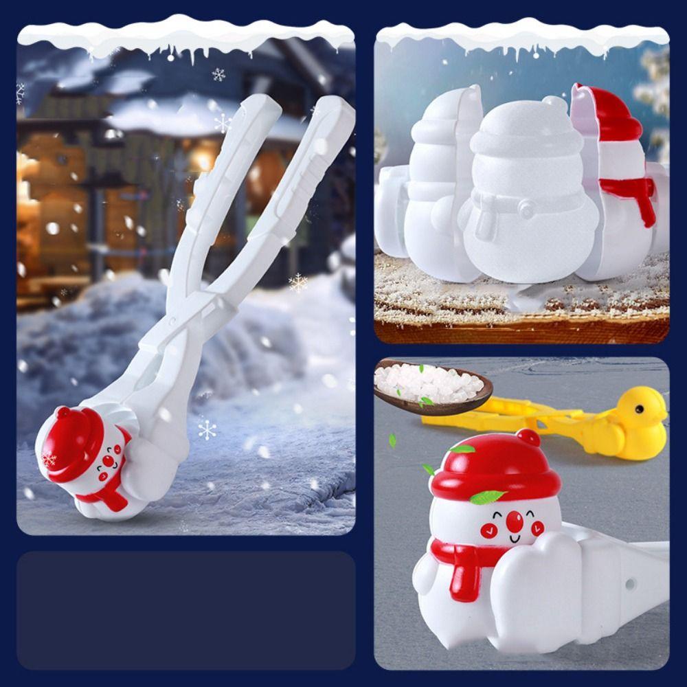 ABS Winter Snowball Maker Toy Capybara Snow Sand Ball Making Molds  Snow and Beach