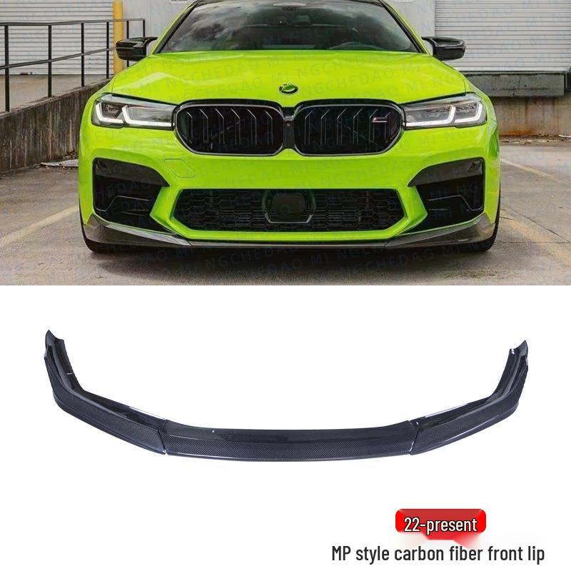 BMW M5 F90 MP Carbon Fiber Front Lip & Shovel Body Kit