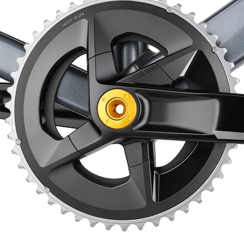High Performances Aluminum Alloys Bikes Crank Side Cover Fit Standard Crank Groupset Tool Frees Installation M30x6.5MM