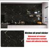 40cm Marble Pattern Kitchen Wall Stickers Self-Adhesive Oil-Proof Stain-Resistant Livingroom Resistant Home Decorative Wallpaper