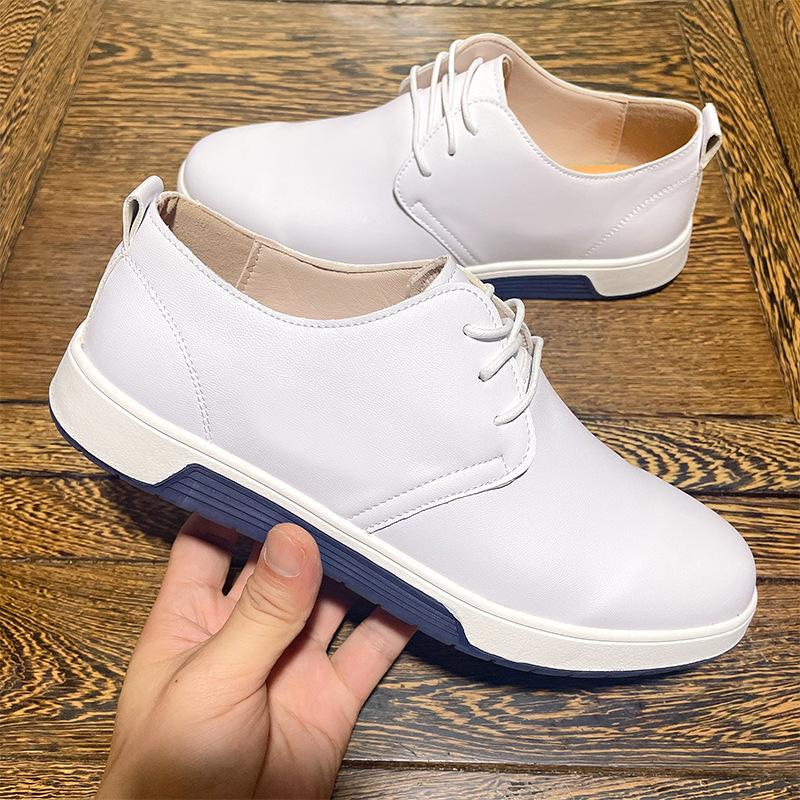 

Foreign trade leather shoes men s new extra large size youth trend breathable single shoes business casual leather shoes 4849 yards 49