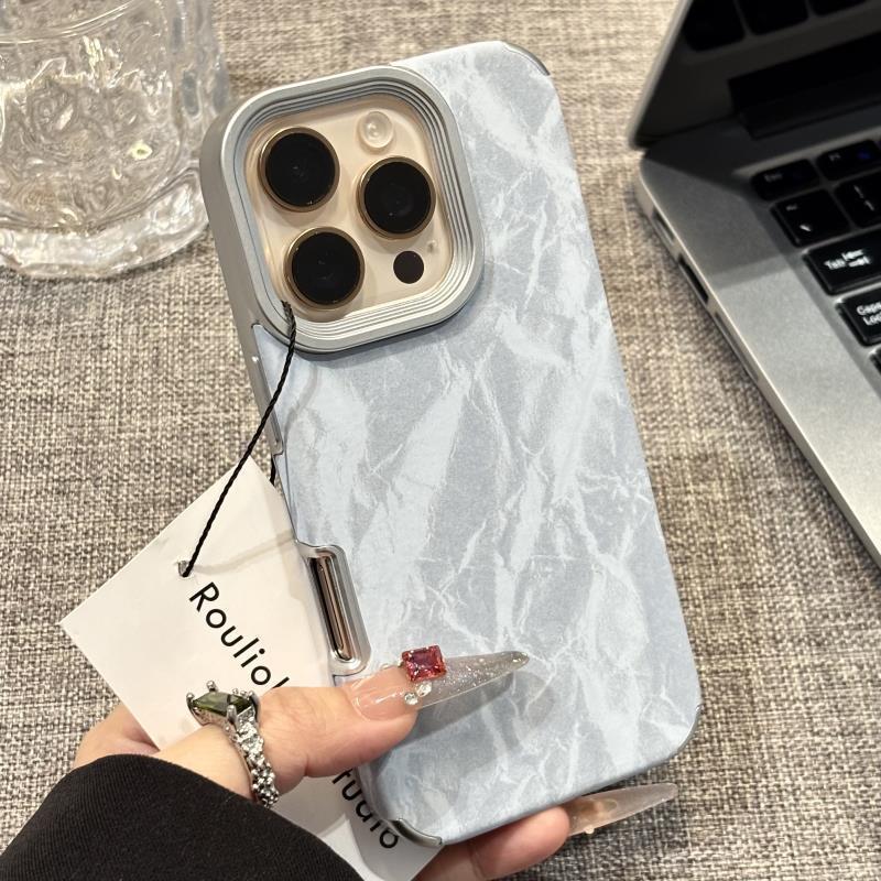 Vollständig abdeckende, sturzsichere Handyhülle mit Schneemuster, weich, mit Aussparungen für Tasten, für iPhone 17 16 XS