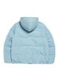 Mark Gonzales Detachable Hood Alley Light Down Jacket - Greyish Blue