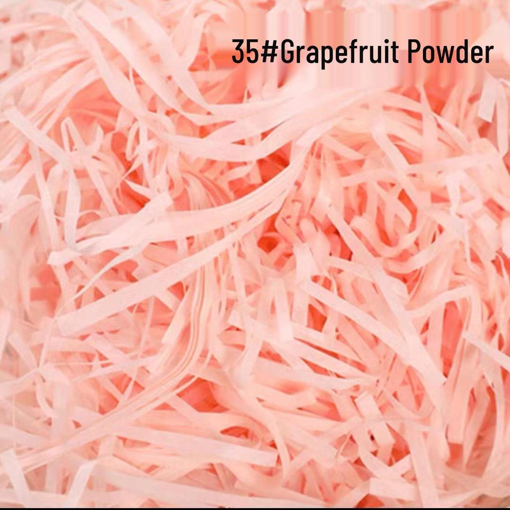 Colorful Crinkle Raffia Paper Filler, 50g - Perfect for Gift Boxes, Candy Boxes, and Jewelry Padding