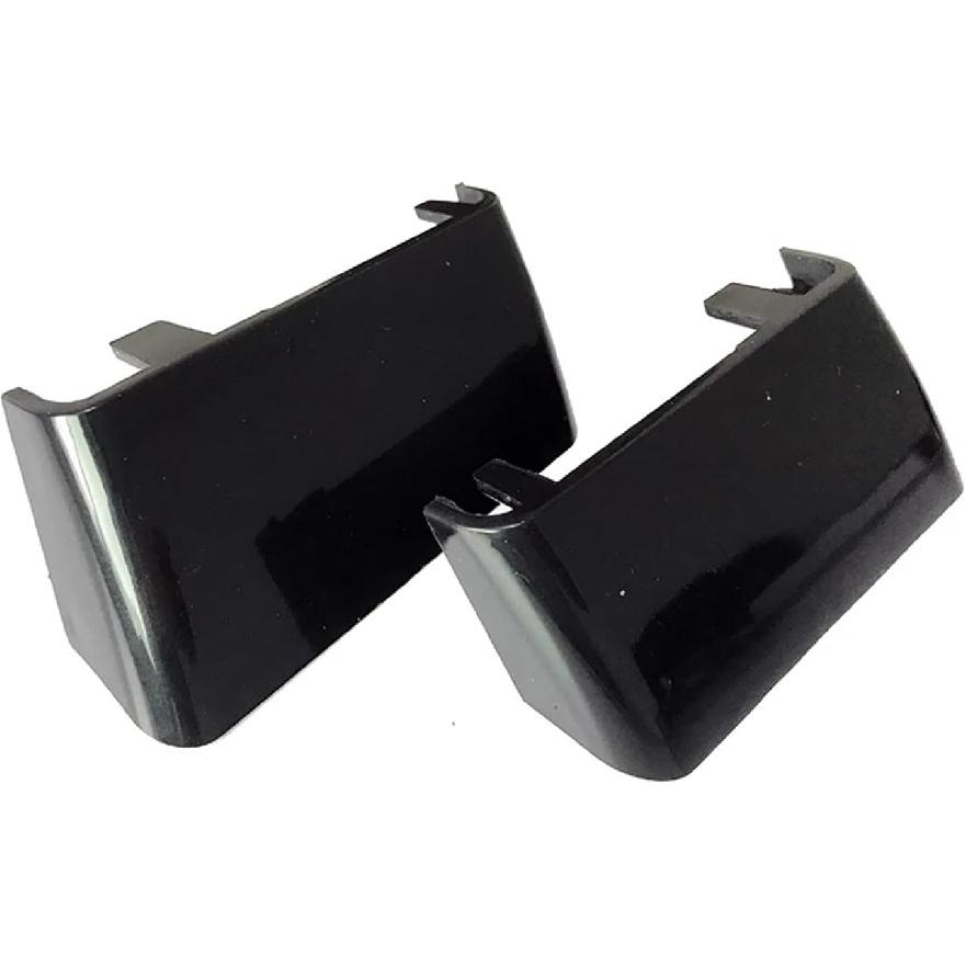 Fit for Highlander 2001-2007 Black Car Styling Roof Rack Cover Center Bar Rail End Shell 6P Replacement(2pcs)