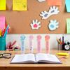 1Pc Cat Paw Shaped Retractable Erasers, Traceless Useful Push-Pull Cat Paw Rubbing Eraser Cute Rubber for Kids, Push-Pull Rubber Eraser for Students
