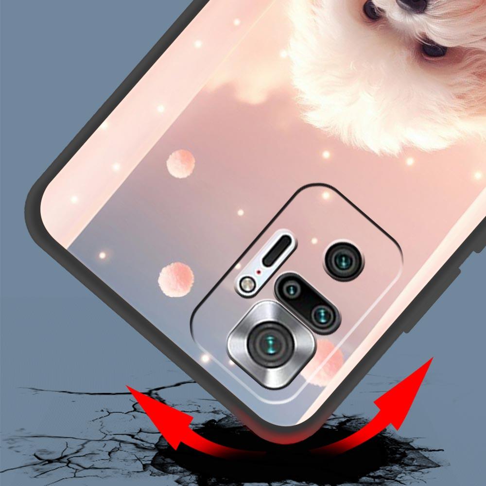 Cute Little Dog Phone Case Cover for Redmi 14C 10C Note 15 14 13 12 10 11 K40 Pro Plus 5G Shockproof Soft TPU Shell Fundas Bags