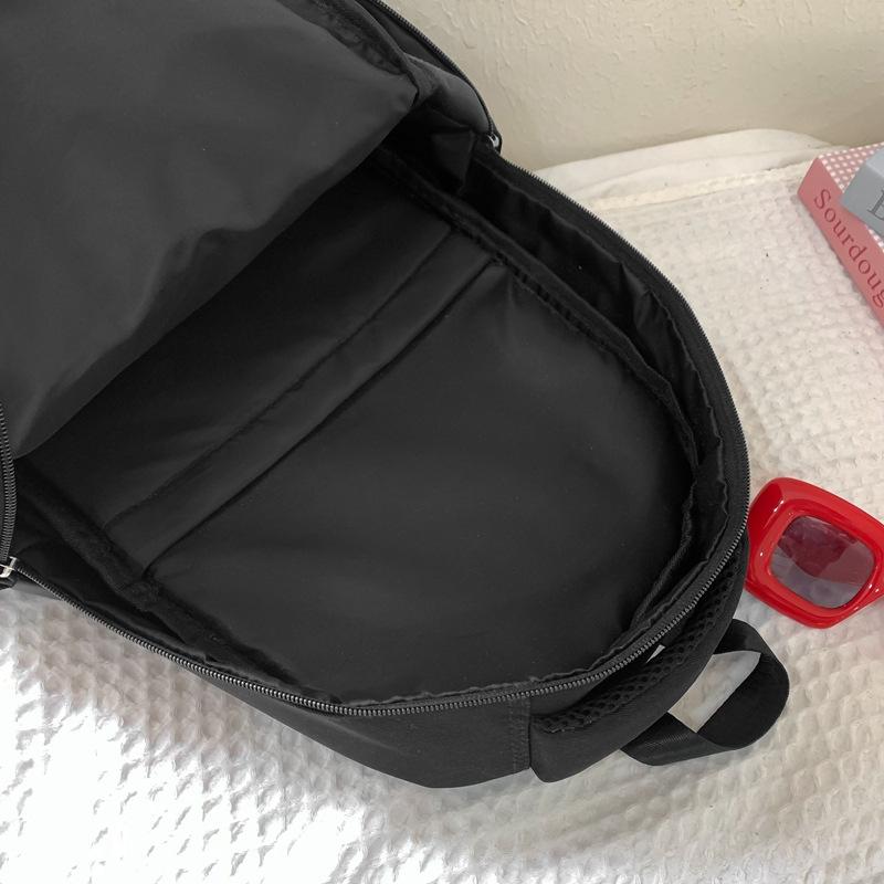 New Student Schoolbag Simple Casual Campus Style Cartoon Large Capacity Backpack Small Fresh Backpack