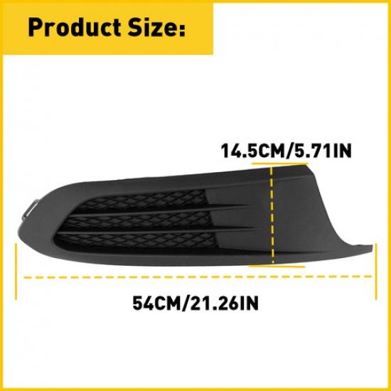 Front Fog Light Bumper Ert Bezel Cover LH&RH Side For VW Jetta 2011-2014