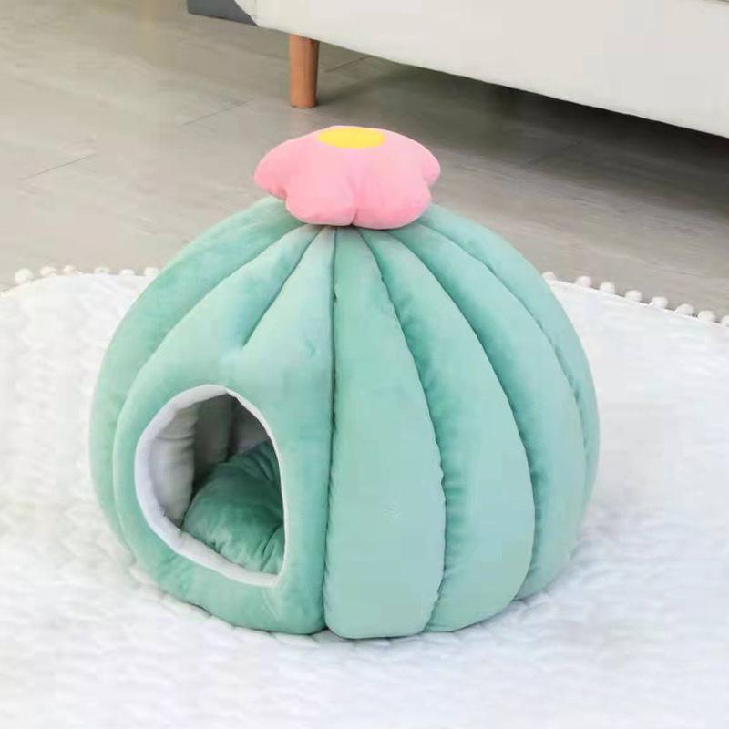 

Товары для животных Гнездо для кошек Гнездо для животных Четыре сезона Универсальное теплое гнездо Гнездо для собак Милый теплый утолщенный коврик для собачьего домика Зима Small (38 * 33cm) is suitable for within 3.5 kg