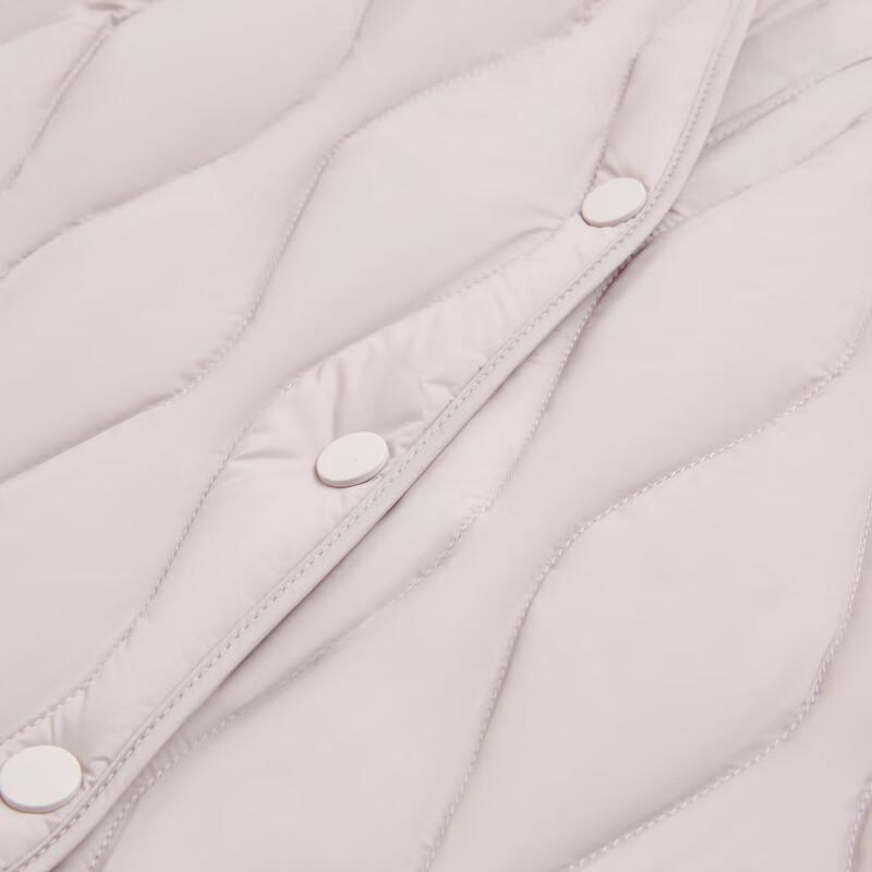 XueZhongFei Damen Klassische V-Ausschnitt Leichte Daunenweste