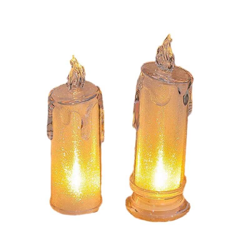 Romantic LED Simulation Candle Night Light Set