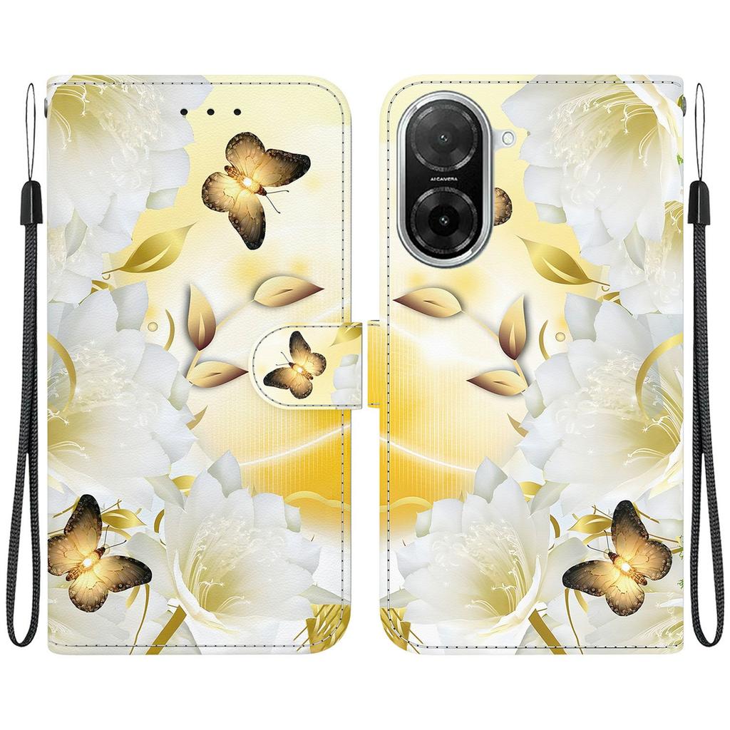 For Xiaomi Redmi A5 NFC (173.45mm) Wallet Phone Case Anti-Drop Leather Flip Cover Pattern Printing