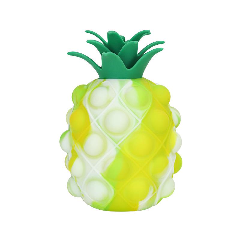 Pineapple Stress Ball Push Bubble Sensory Toys for Kids Adults Birthday Party Gifts Classroom Prizes Juguetes