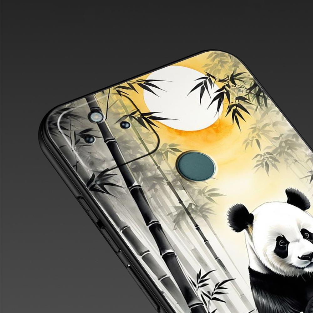 Baby Panda Phone Case Cover for Google Pixel 10 9 8 7 6 9A 8A 7A 6A Pro Shockproof Soft TPU 10 Pro XL Shell Fundas Capas Bags