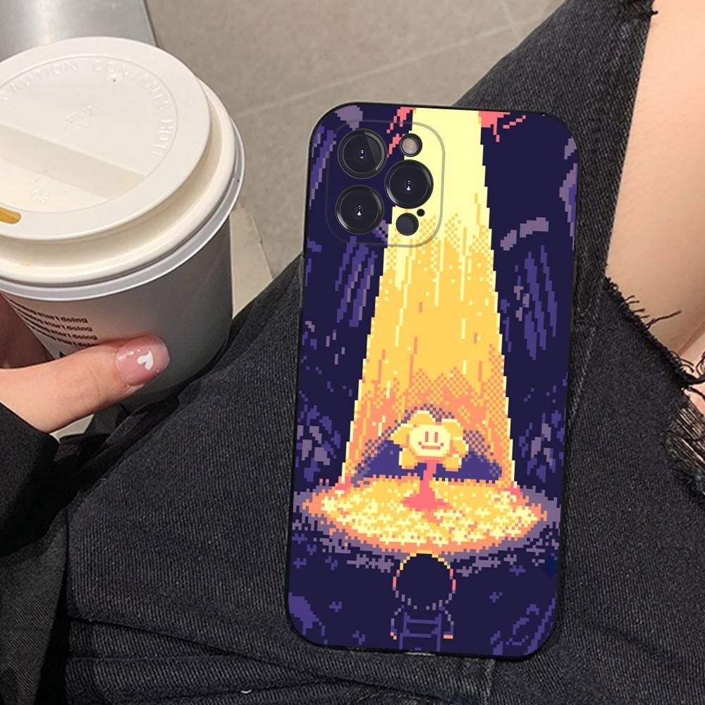 D-Deltarune Ralsei Phone Case For Iphone 17 16 15 14 13 12 11 Pro Max Plus Black Shell Cover Case