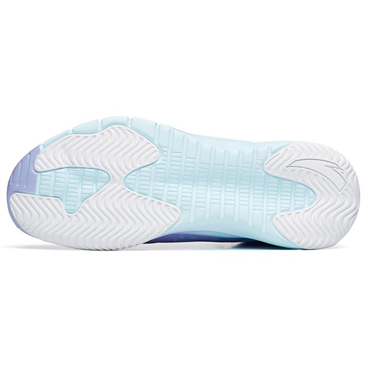 New ANTA Star Trail 4 Basketball Shoes Men High Top Light Purple/Glacier Blue 112221632S-2
