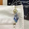 Colorful Acrylic Seashell Keychain Pendant - Cute and Exquisite for Girls' Bags & Car Pendants