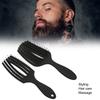 2 Stück 8-reihiges Kamm-Set Entwirren Massage Trockenes Nasses Haar Styling 6-reihiges Styling-Kamm-Kit für Schönheitssalon