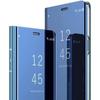Aicase Case for Samsung Galaxy S8 Plus Cover Stand Flip Clear View Cover Flip Case(blue) - B7206-09