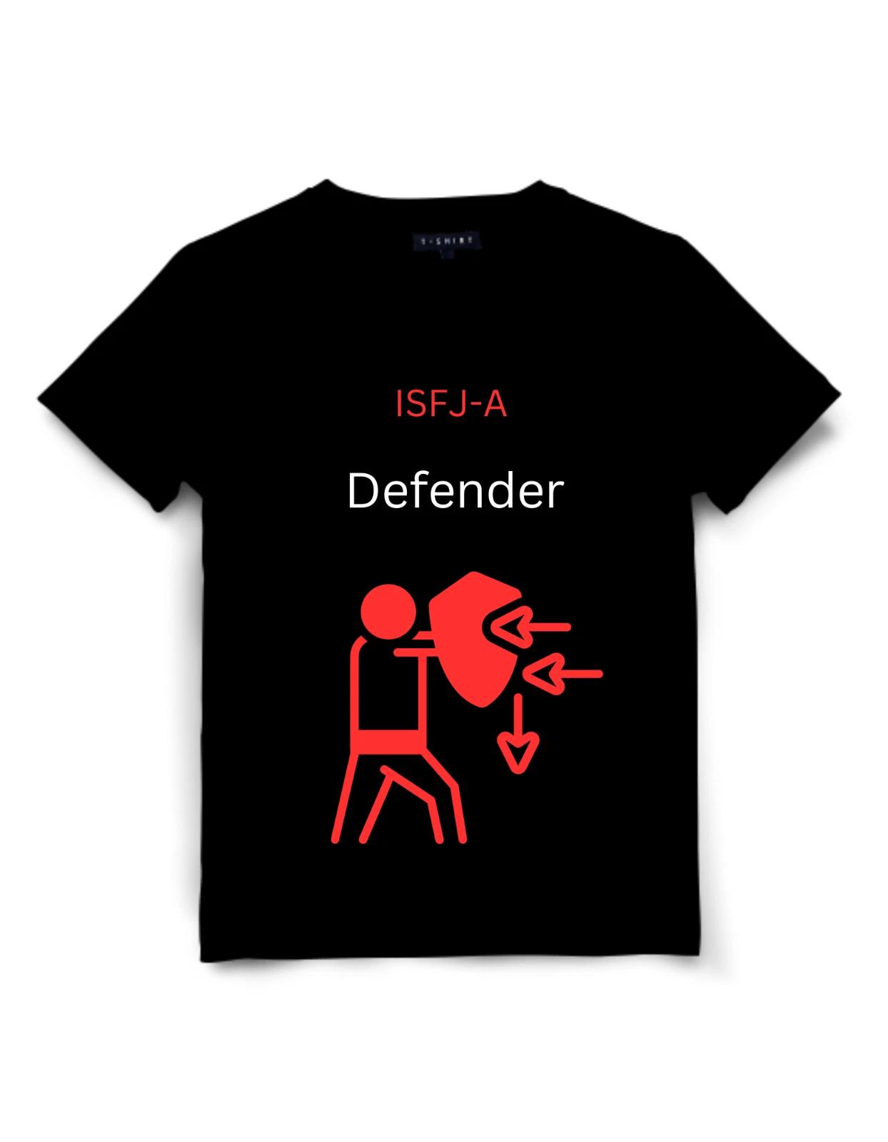 

INFJ-A Defender Personality Type T-Shirt Design Unisex Jersey Short Sleeve Tee 4XL