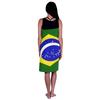 Brazil Flag Swimming Textile Towel Adult Absorbent Bath Towel Women Men Robes Super Soft Microfiber Fabric Comfortable Towel