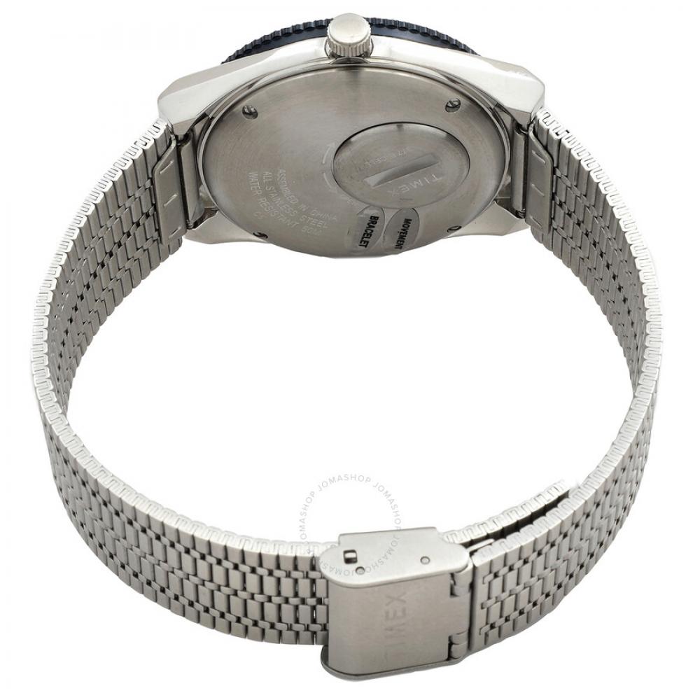 Timex Q Timex Reissue Quartz Blue Dial Watch Tw2t80700zv