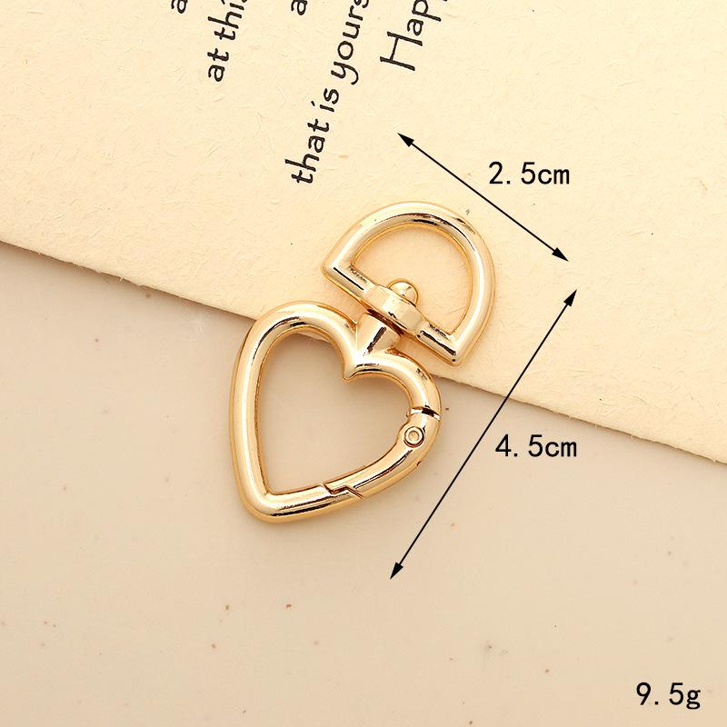 

Цинковый сплав пружинное кольцо карабин застежка брелок аксессуар для обуви Key Ring