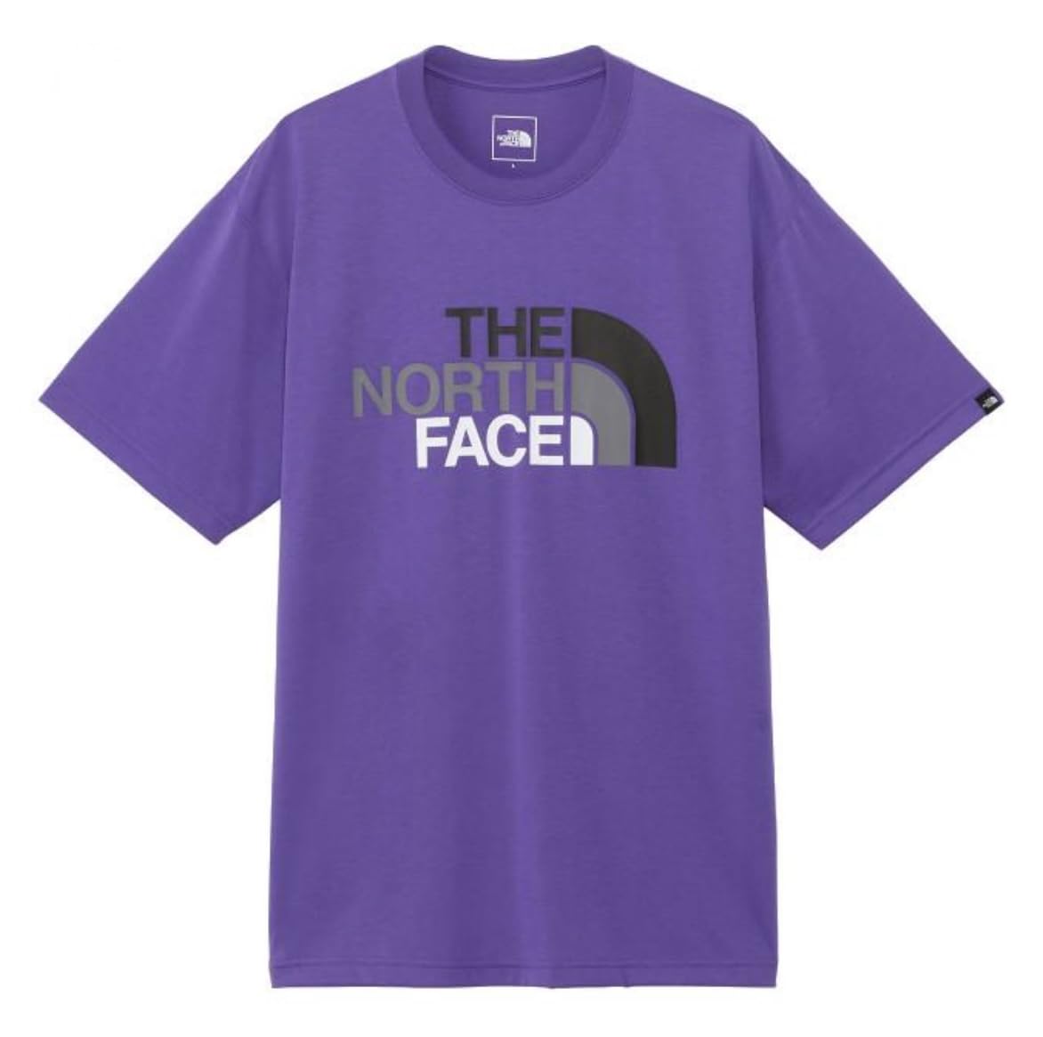 

Северная цветная футболка с логотипом TNF Фиолетовая S [The Face] S/S