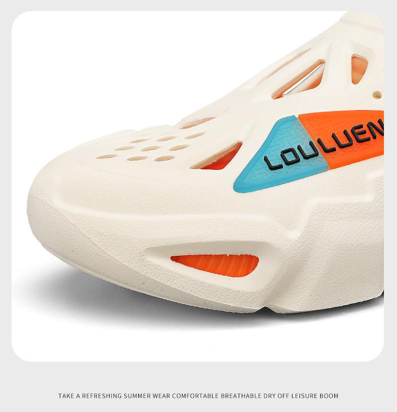 Men's 2025 Summer Thick-Soled Outdoor Non-Slip Garden Shoes & Casual Beach Sandals