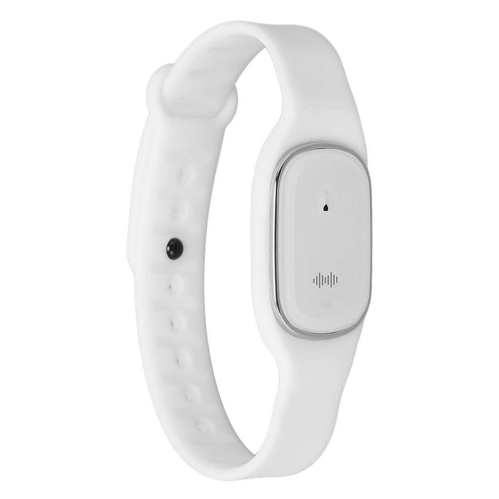 Repellent Watch USB Charging Long Lasting Portable Sonic Electronic Repellent Wristband Watch White