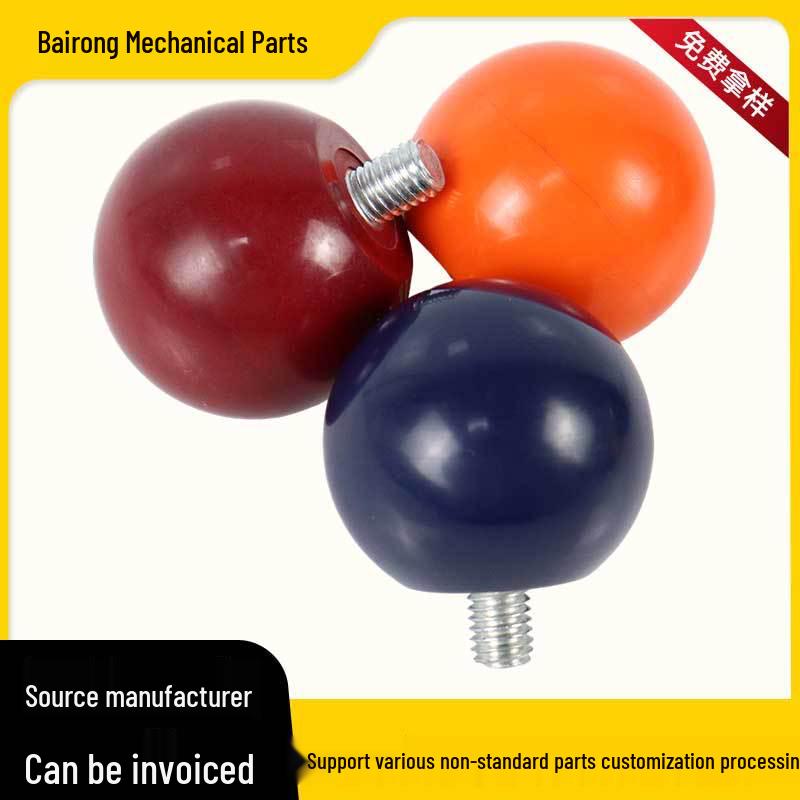 Баклитовая ручка рычага переключения передач с блокировкой и вращающимся шариком M6 x 35 mm