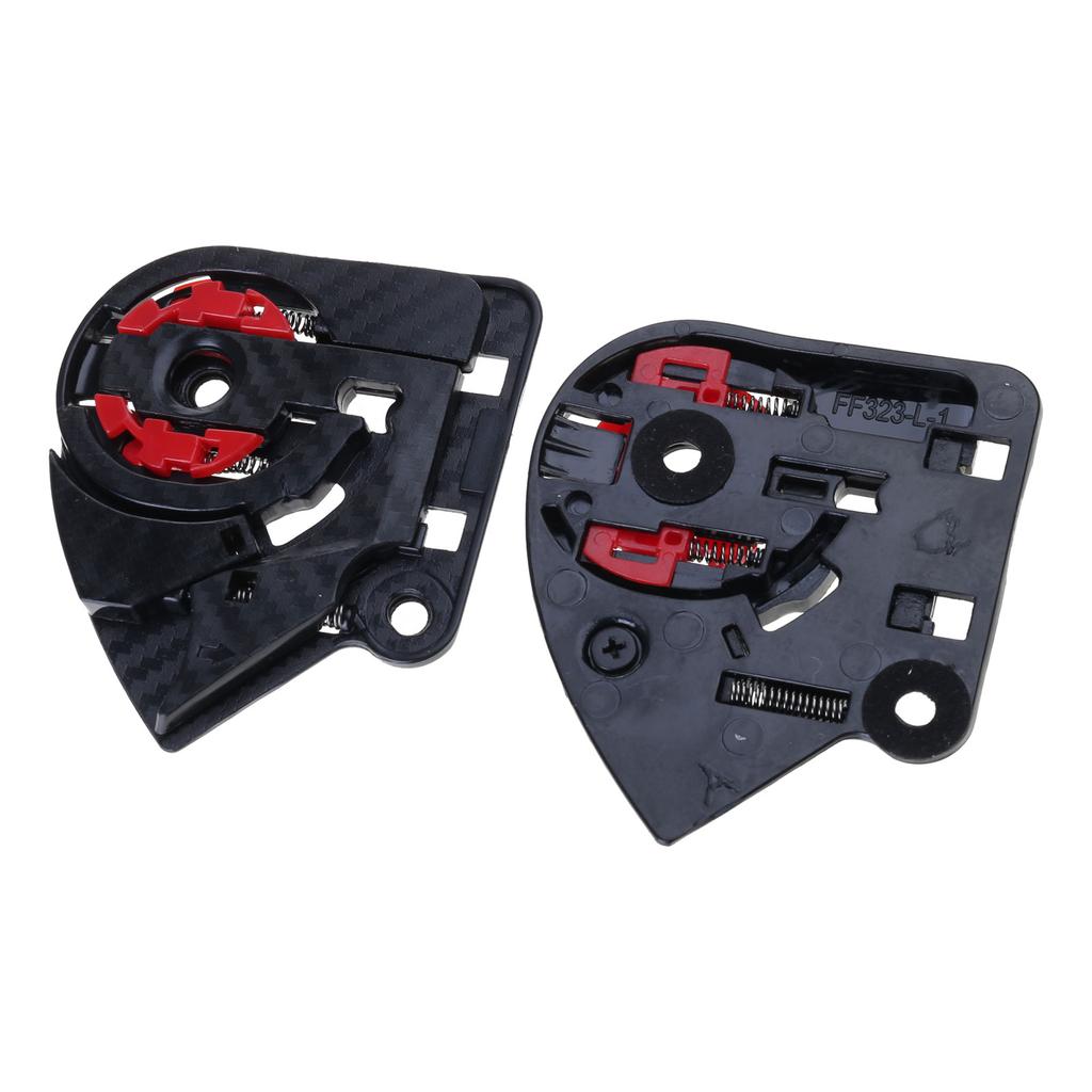 Flip Up Helmet Shield Base Holder 1 Pair Replacement Parts for FF801 FF323 FF390 Windscreen Holder Base Visors Parts