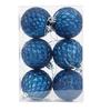 6Pcs/Set Gift Xmas Tree Decoration 6cm Christmas Spheres Pendant  Party Decoration