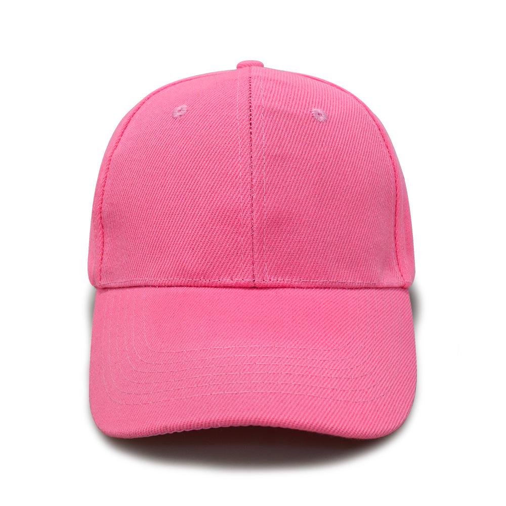 Unisex Solid Color Duckbill Hat: Korean-Style Baseball Cap for Spring & Autumn Outdoor Travel
