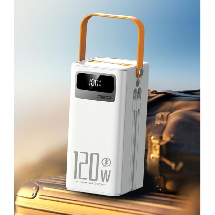 Efficient 120W Charging Mobile Power Adapter With PD20w and Type C Lines 3000mAh/6000mAh For Daily Commutes