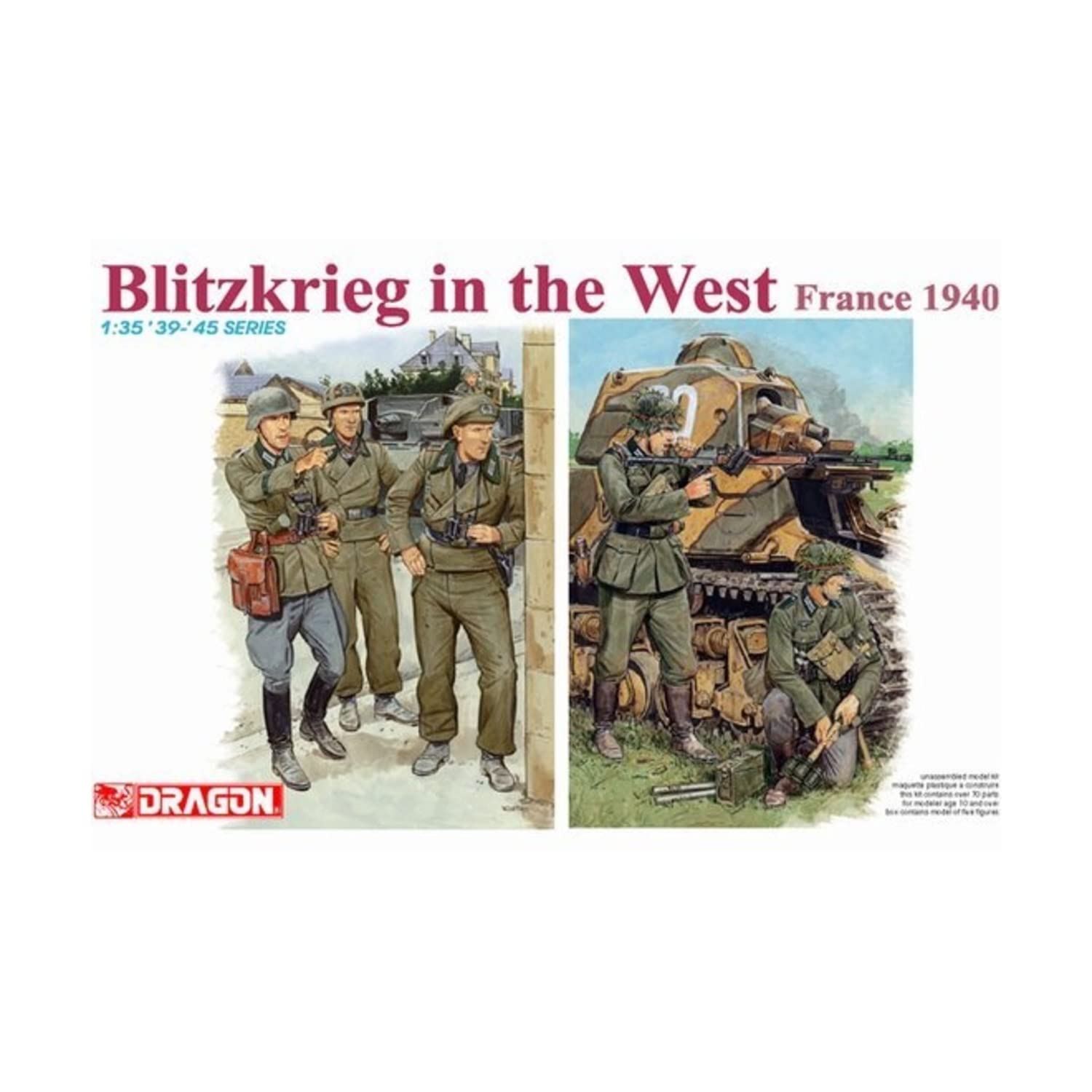 

Dragon Blitzkrieg Western France 1940 Plastic Model 1/35