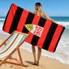 Stuttgart Legend Print Beach Towel, Large Soft Quick Dry Towel for Beach Camping Swimming