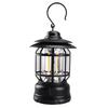 Vintage Rechargeable Camping Lantern: Portable Outdoor Hurricane Lamp for Tent & Atmosphere Lighting