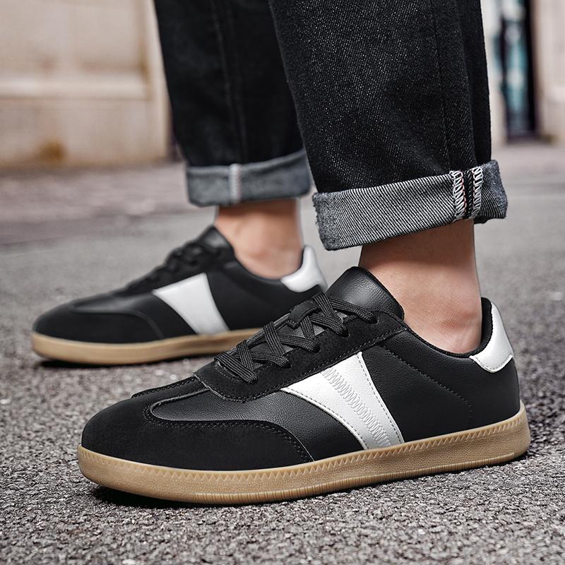 36-48 Couple Plus Size Lightweight and Fashionable Board Shoes Retro German Training Shoes Men's and Women's Sports and Leisure Shoes