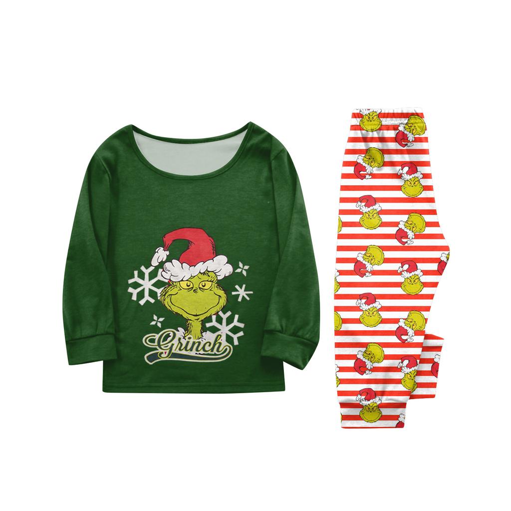Passende Familiensets mit Weihnachtsmotiven, Langarmshirts und Hosen