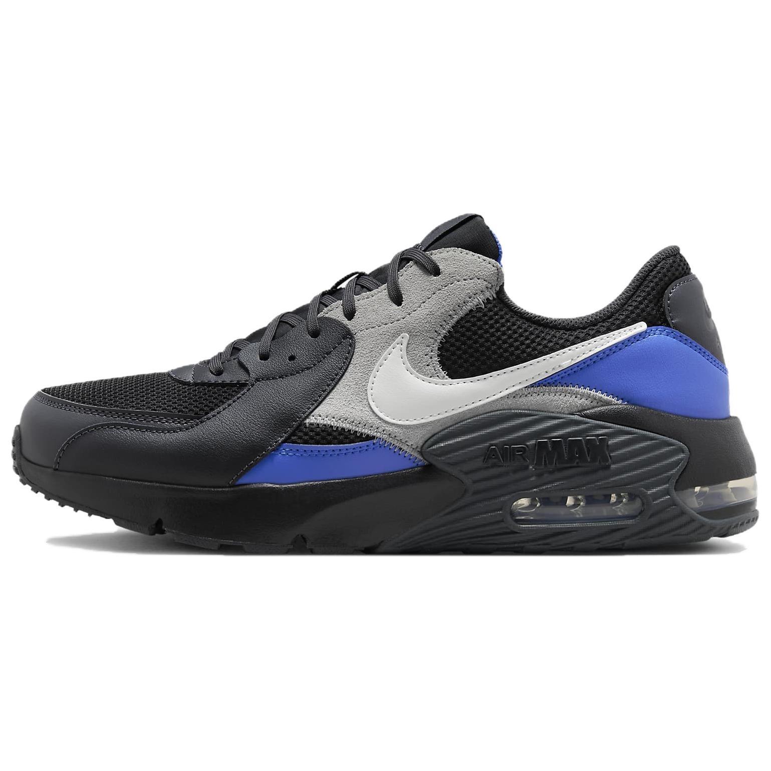 Nike Air Max Excee Dark Smoke Grey Black Racer Blue Men s FZ5486-001 EU 43